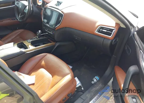 2017 Maserati Ghibli S из США, поврежденный, VIN ZAM57RSA9H1195609